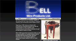 Desktop Screenshot of bellwireproducts.com